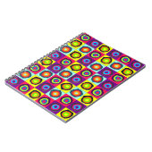 Carnet motif de cercles (Côté gauche)