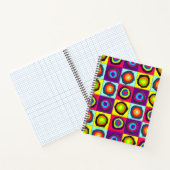 Carnet motif de cercles (Intérieur)