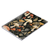 Carnet Motif de champignons Whimsical (Côté gauche)