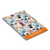 Carnet Motif de Charme Halloween (Côté Droit)