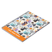 Carnet Motif de Charme Halloween (Côté gauche)