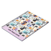Carnet Motif de Charme Halloween (Côté gauche)