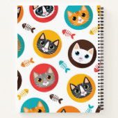 Carnet Motif de chat (Dos)