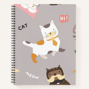 Carnet Motif de chat