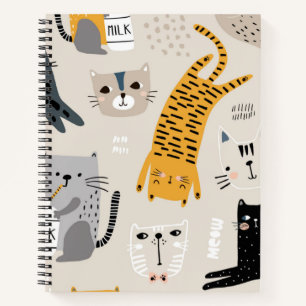 Carnet Motif de chat