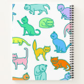 Carnet Motif de chat (Dos)