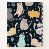Carnet Motif de chat (Dos)