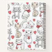 Carnet Motif de chat (Dos)