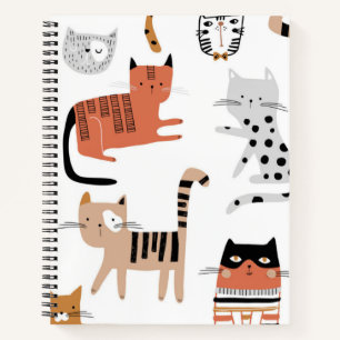 Carnet Motif de chat