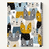Carnet Motif de chat (Dos)
