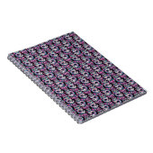 Carnet Motif de chat crâne sucre (Côté Droit)