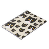 Carnet Motif de chat sans joint/ (Côté gauche)
