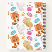 Carnet Motif De Chats, Chats Mignons, Kitty, Paws, Votre  (Dos)