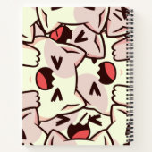 Carnet Motif de chats Kawaii (Dos)