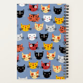 Carnet Motif de chats mignons (Verso)