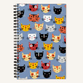 Carnet Motif de chats mignons (Recto)