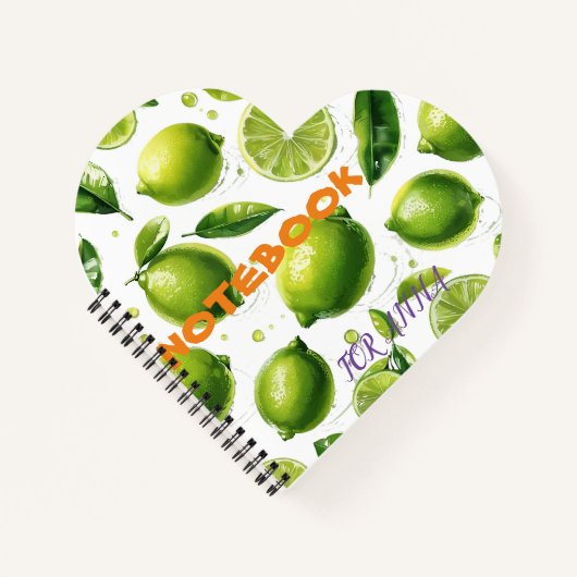 Carnet Motif de chaux (Devant)