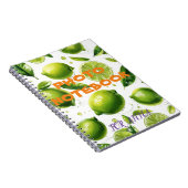 Carnet Motif de chaux (Côté Droit)