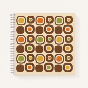 Carnet Motif de chemin de jardin moderne du milieu du siè