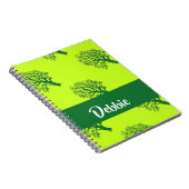 Carnet Motif de chêne vert (Côté Droit)