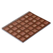 Carnet Motif de chocolat (Côté gauche)