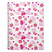 Carnet Motif De Chouettes, Chouettes Mignonnes, Chouettes (Devant)