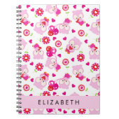 Carnet Motif De Chouettes, Chouettes Mignonnes, Chouettes (Devant)