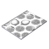 Carnet Motif de citron à main (Côté gauche)