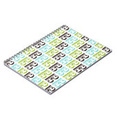 Carnet Motif de clef d'alto (Côté gauche)