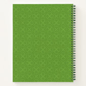 Carnet Motif de Clover du coeur (Dos)