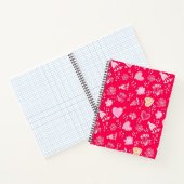 Carnet Motif de coeur (Intérieur)