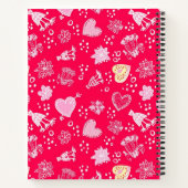 Carnet Motif de coeur (Dos)