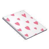 Carnet Motif de coeur (Côté Droit)