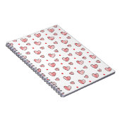 Carnet Motif de coeur 21 (Côté Droit)