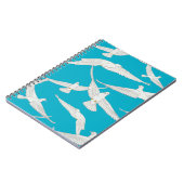 Carnet Motif de colombe (Côté gauche)
