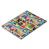 Carnet Motif de compilation de la Ligue de justice de Chi (Côté gauche)