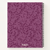 Carnet Motif de composition classique marbré vintage (Dos)
