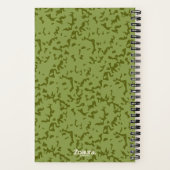 Carnet Motif de composition classique marbré vintage (Verso)