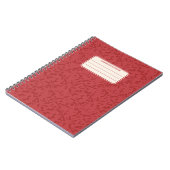 Carnet Motif de composition classique marbré vintage (Côté gauche)