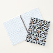 Carnet Motif de conception d'animal de vache (Intérieur)