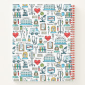 Carnet Motif de conception Médicale (Dos)