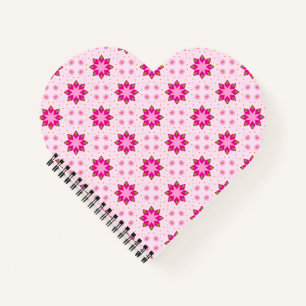Carnet Motif de confettis de pétales de fleurs