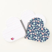 Carnet motif de coquillages (Intérieur)