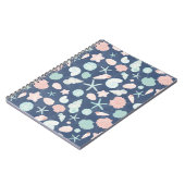 Carnet motif de coquillages (Côté gauche)
