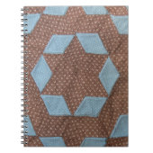 Carnet Motif de courtepointe - Château (Devant)