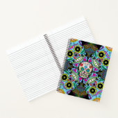 Carnet Motif de crânes de sucre (Intérieur)