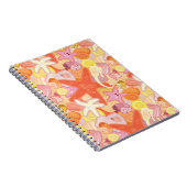 Carnet Motif de créature maritime Pastel (Côté Droit)