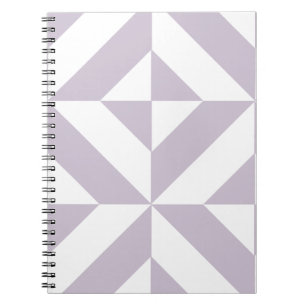 Carnet Motif de cube de pale Cool géométrique