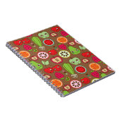 Carnet Motif de cuisine de fruit (Côté Droit)