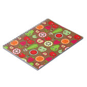 Carnet Motif de cuisine de fruit (Côté gauche)